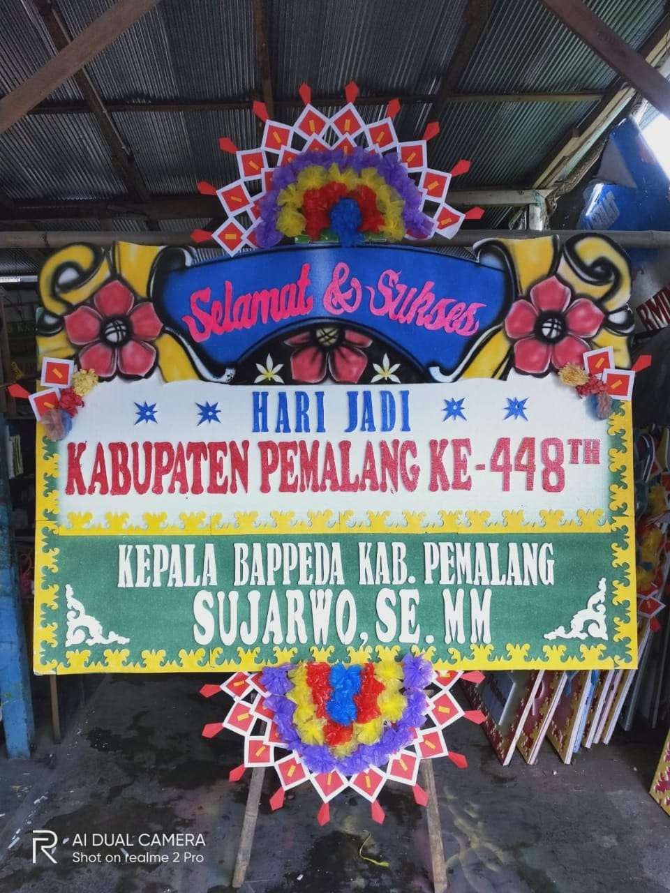 Jual bunga papan di pemalang